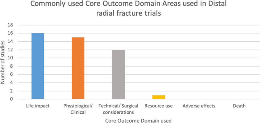 Fig. 2 
          Summary of core outcome domains used within the studies included in this review.
        