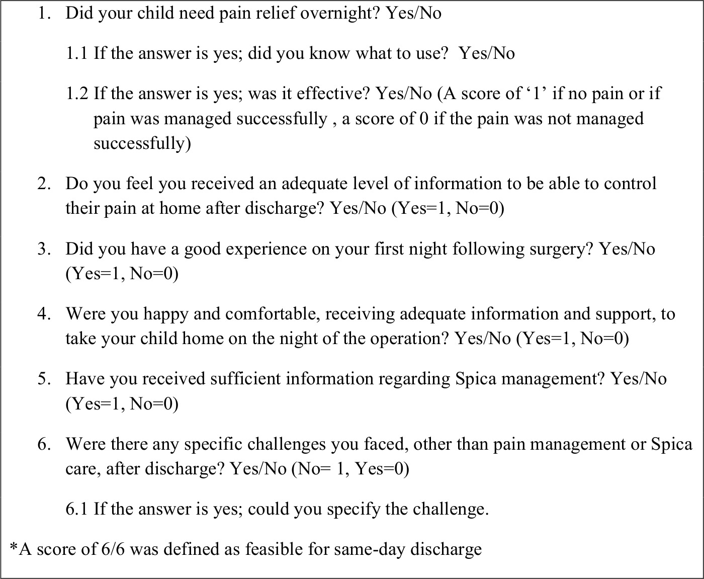 Fig. 3 
            Carers questionnaire.
          